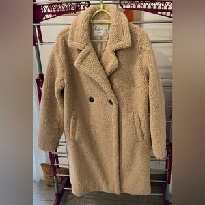 Koolaburra Women's Cream Teddy Jacket